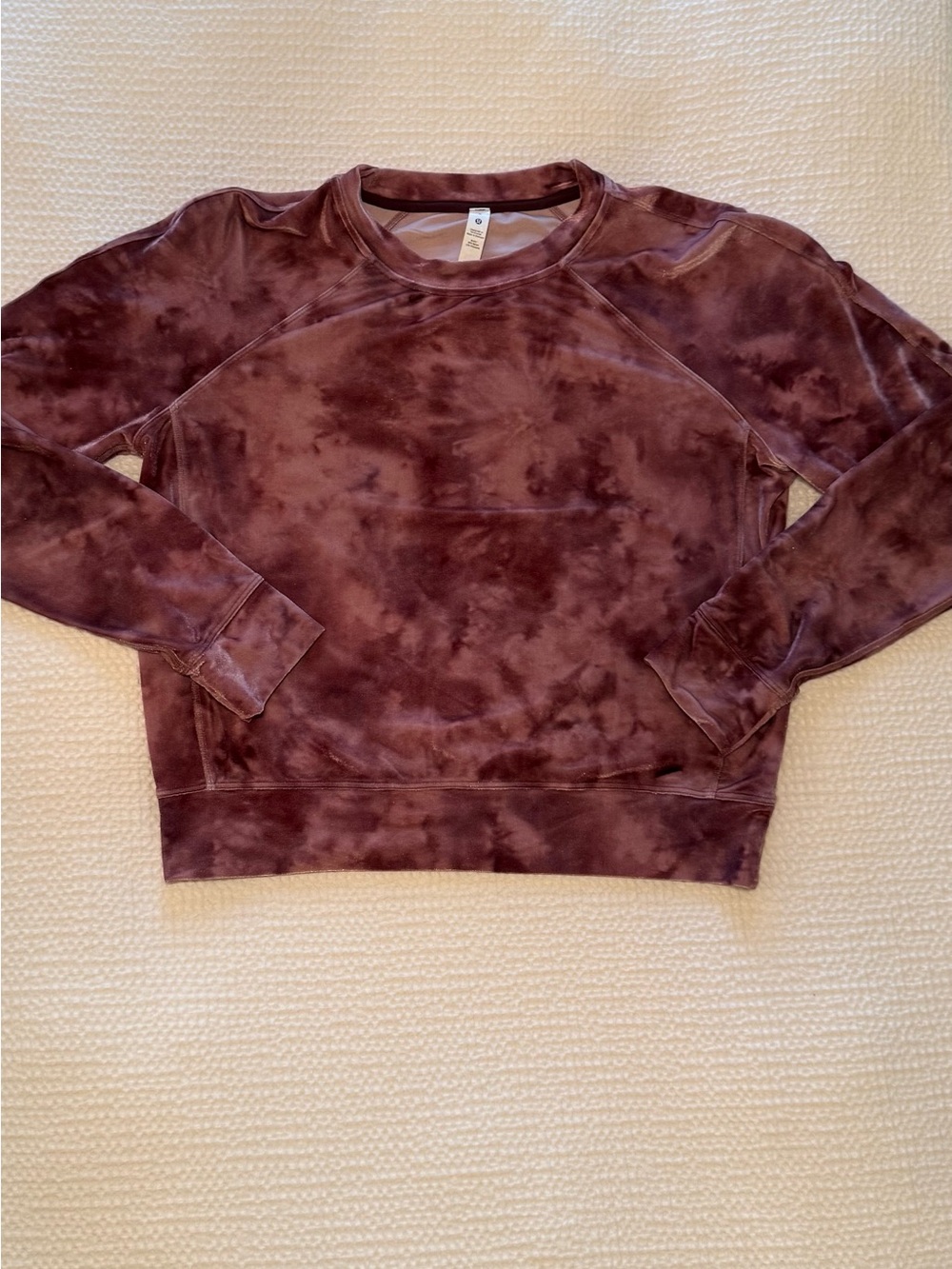 lululemon | Velour Warm Down Crew | Interstellar Cassis Multi | Size 8 - Picture 4 of 9